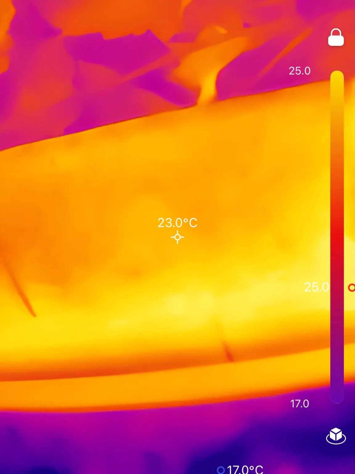 Thermografische Flächenaufnahme